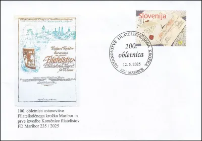 100. OBLETNICA USTANOVITVE FILATELISTIČNEGA KROŽKA